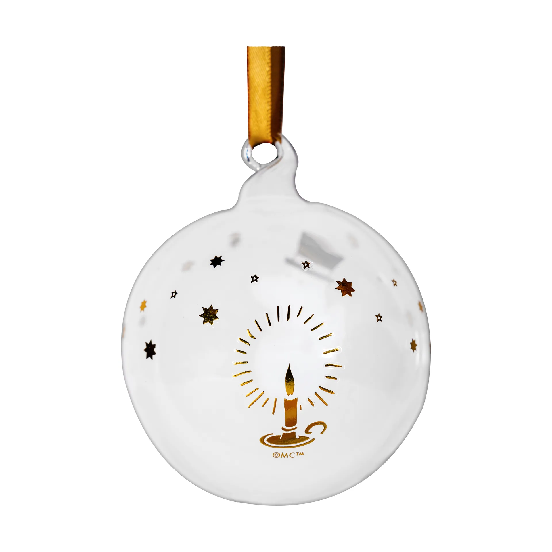 Moomin χριστουγεννιάτικη μπάλα Ø7cm 3 τεμάχια, Sparkling stars Muurla