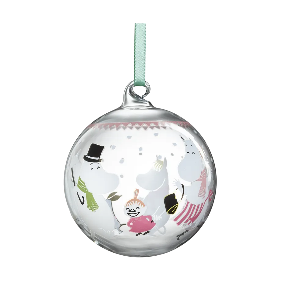 Moomin χριστουγεννιάτικη μπάλα Ø9cm, Festive spirits Muurla