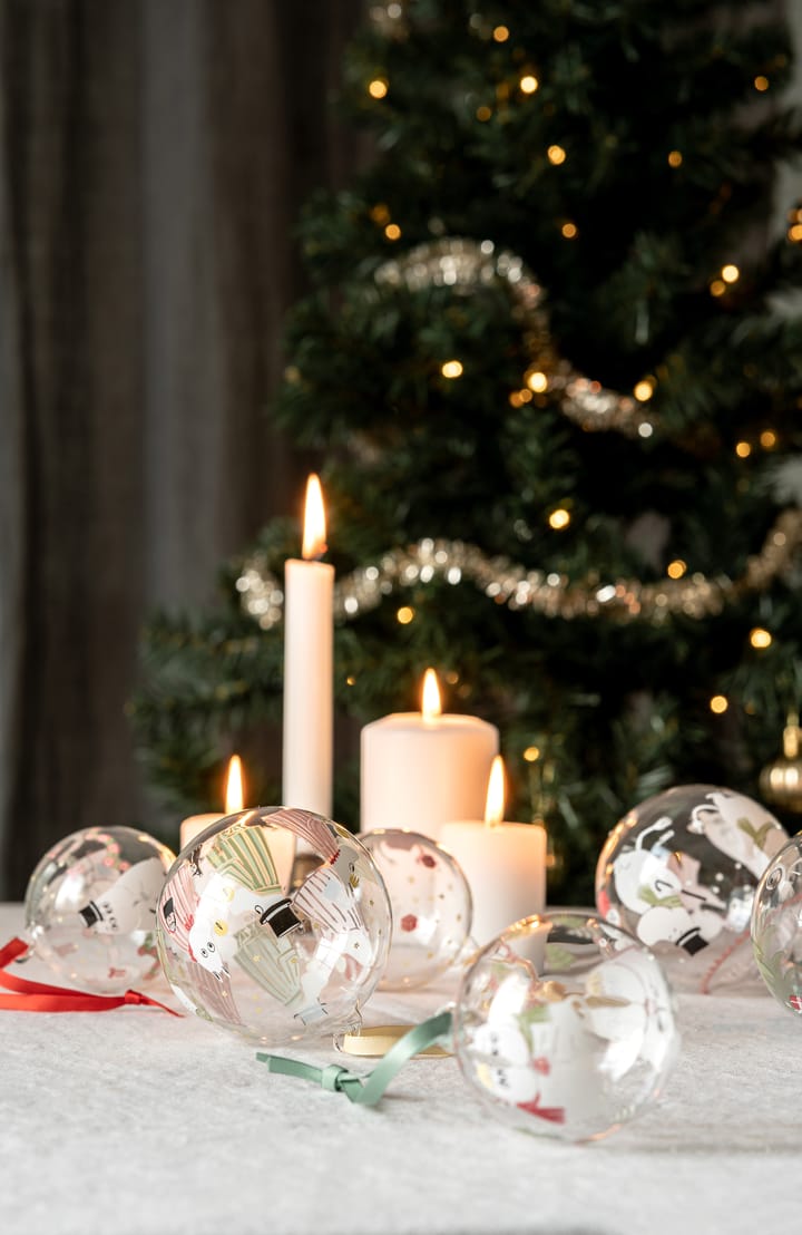 Moomin χριστουγεννιάτικη μπάλα Ø9cm, Happy holidays Muurla