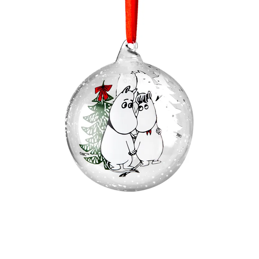 Moomin χριστουγεννιάτικη μπάλα Ø9cm Muurla