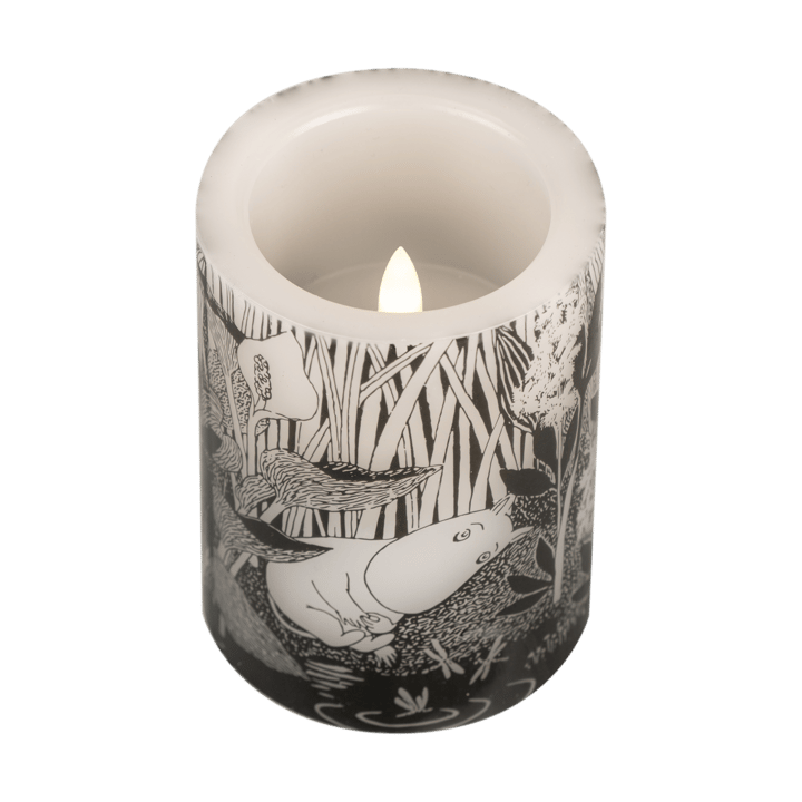 Moomin block κερί LED 10 cm - The pond - Muurla