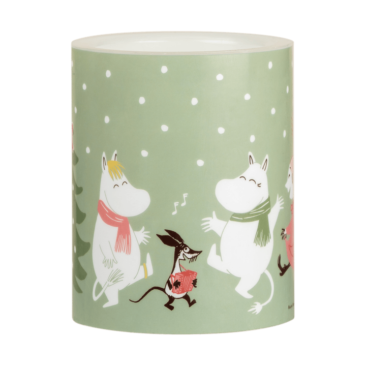 Moomin block κερί LED 12,5 cm - Festive spirits - Muurla