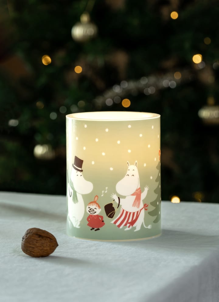 Moomin block κερί LED 12,5 cm, Festive spirits Muurla