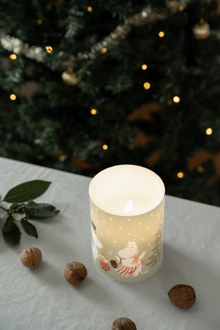 Moomin block κερί LED 12,5 cm, Festive spirits Muurla
