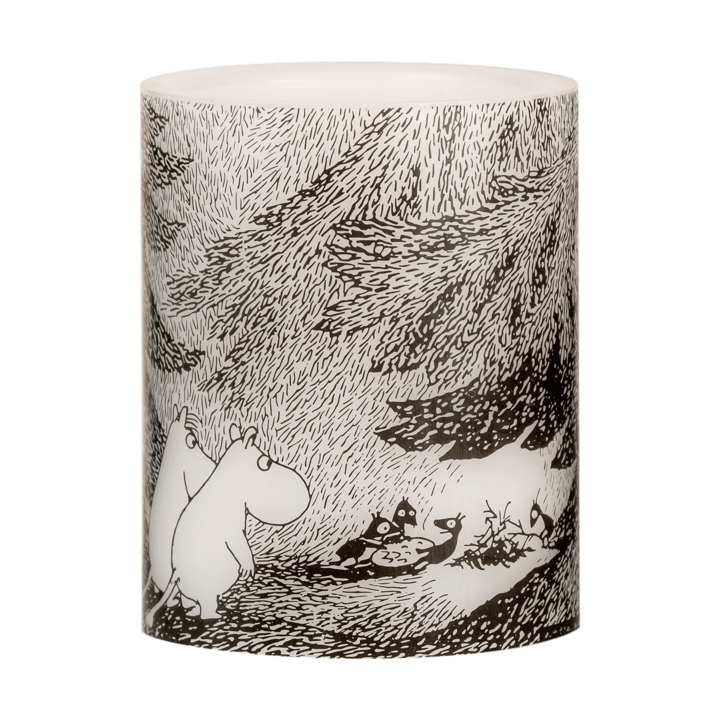 Moomin block κερί LED 12,5 cm - Under the trees - Muurla