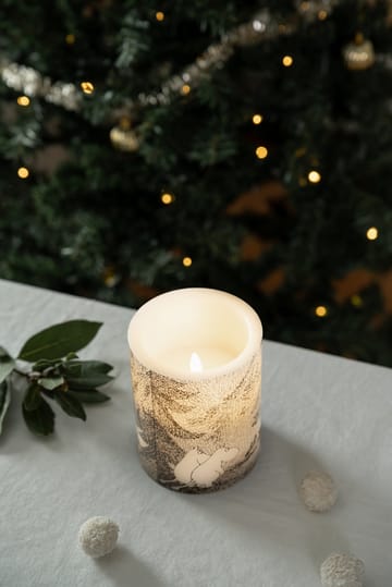 Moomin block κερί LED 12,5 cm - Under the trees - Muurla