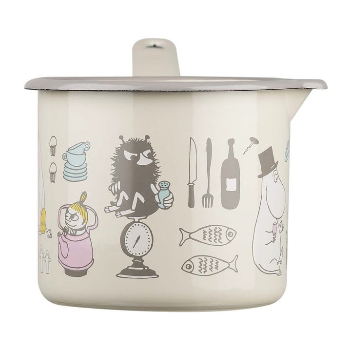 Moomin Bon Appétit κατσαρολάκι 1,3 l, Μπεζ Muurla