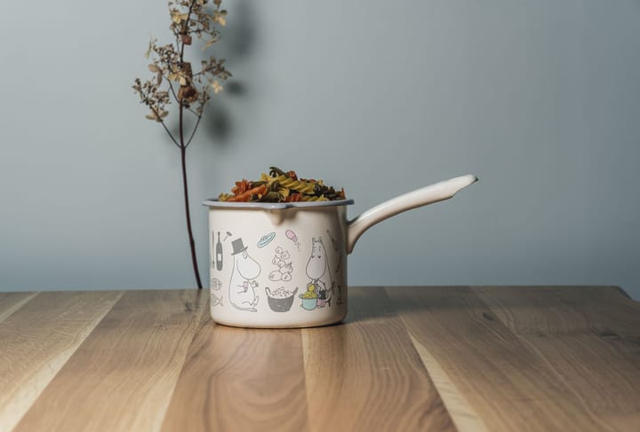 Moomin Bon Appétit κατσαρολάκι 1,3 l, Μπεζ Muurla