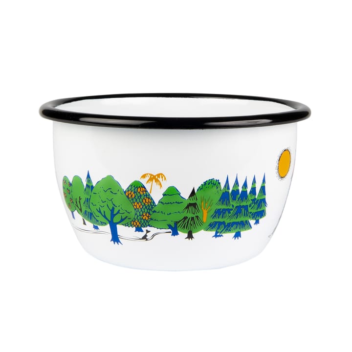 Moomin Colors εμαγιέ μπολ 60 cl, Κοιλάδα των Moomin Muurla