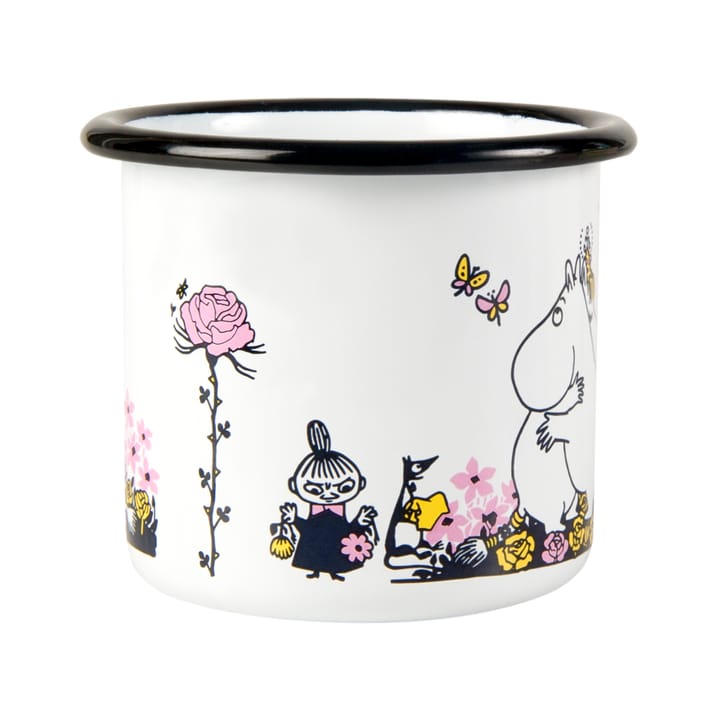 Moomin εμαγιέ κούπα hugs 25 cl, λευκό Muurla