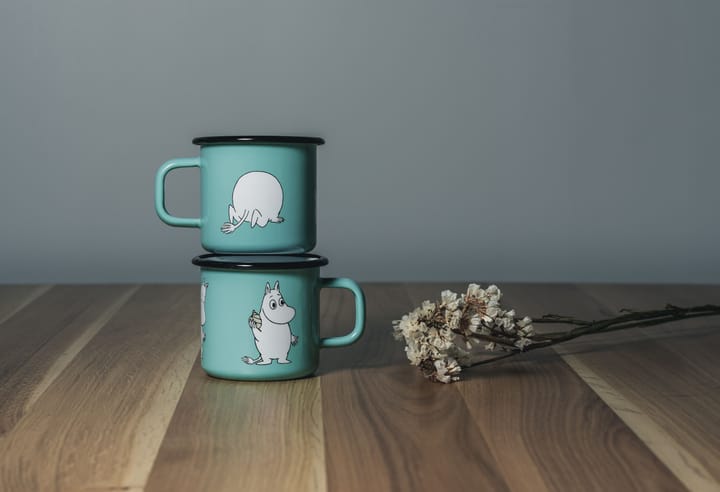 Moomin retro εμαγιέ κούπα 37 cl , Δυόσμος Muurla