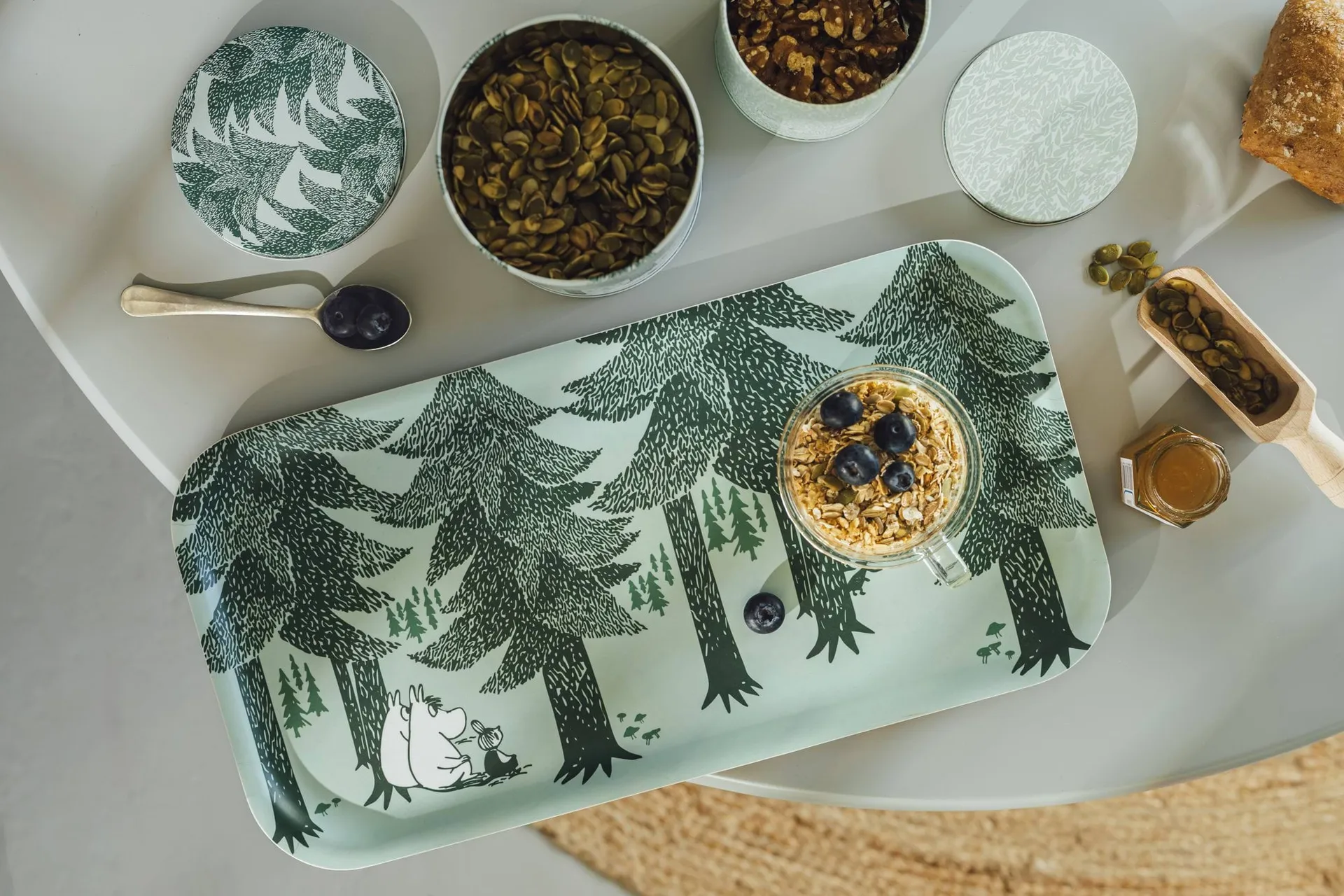 Δίσκος Mumin 22x43 cm, Forest Muurla