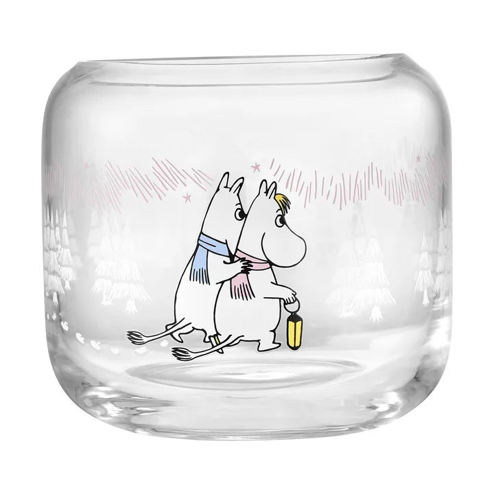 Mumin φαναράκι Ø9x8 cm - Frosty Day - Muurla