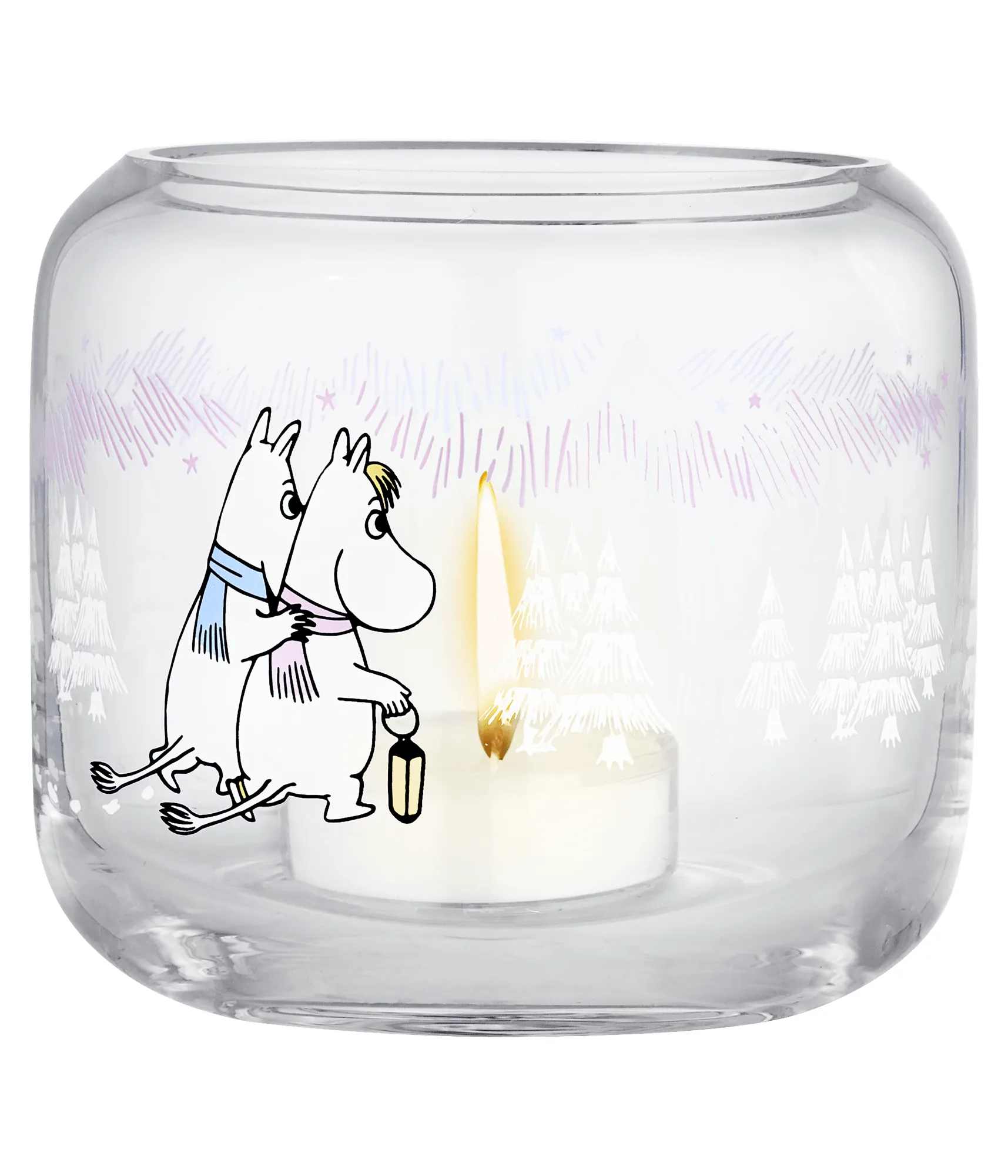 Mumin φαναράκι Ø9x8 cm, Frosty Day Muurla