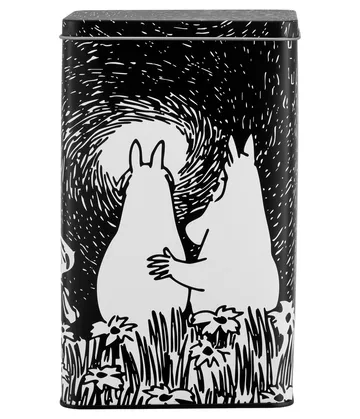 Mumin Friendship δοχείο καφέ από λαμαρίνα - Friendship, 12x8x20 cm - Muurla