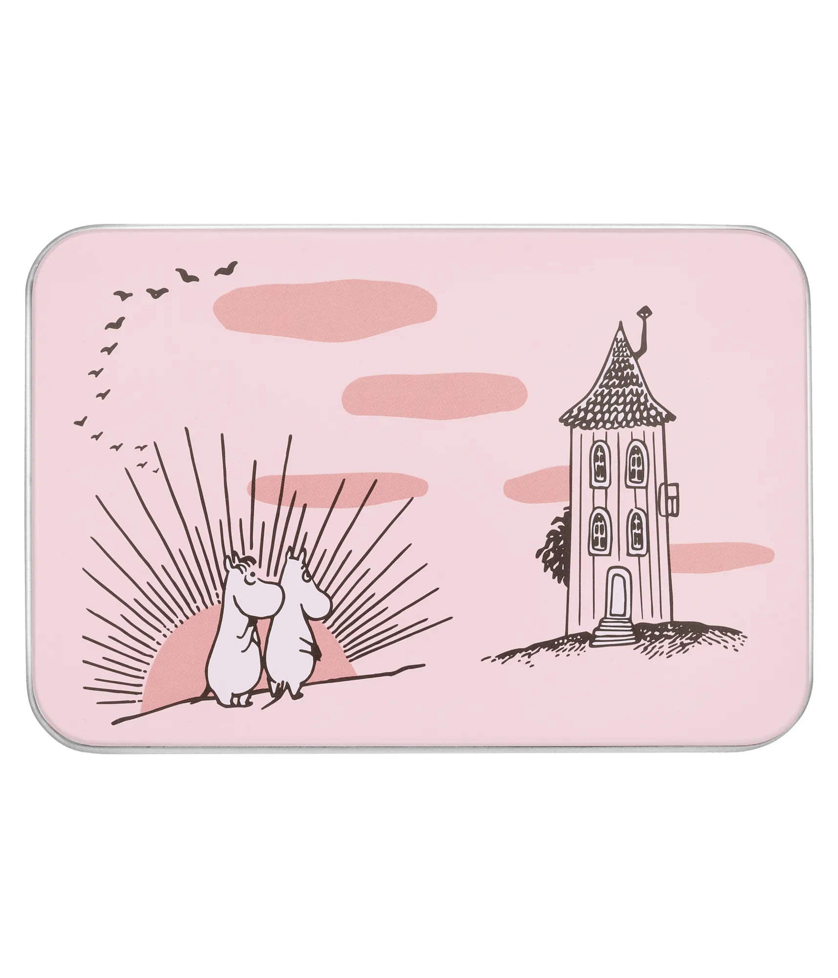 Mumin Friendship μεταλλικό κουτί, Friendship, 12x8x9 cm Muurla