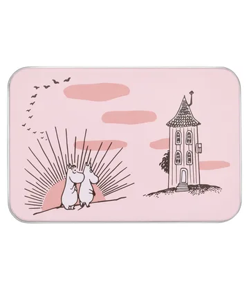 Mumin Friendship μεταλλικό κουτί - Friendship, 12x8x9 cm - Muurla