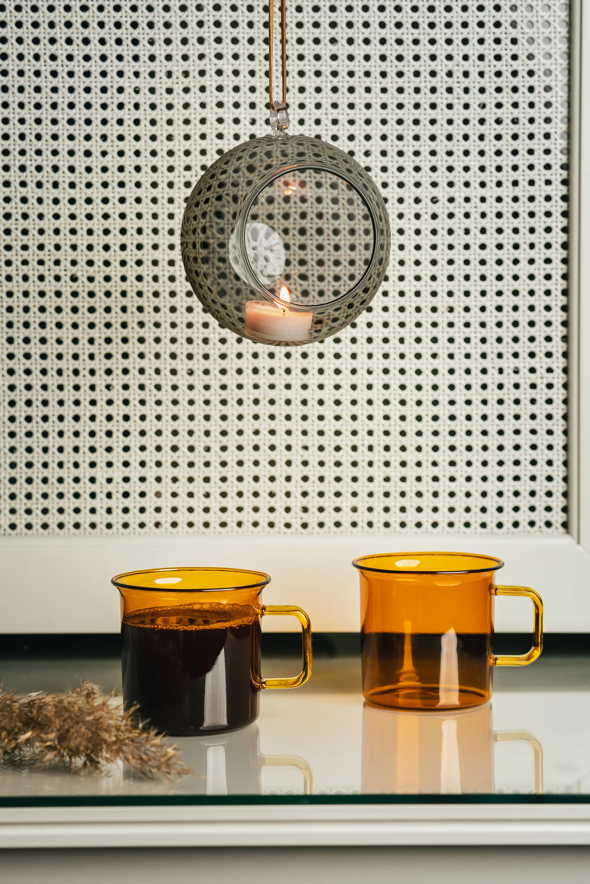 Muurla διακοσμητική μπάλα Ø12 cm, γκρι Muurla