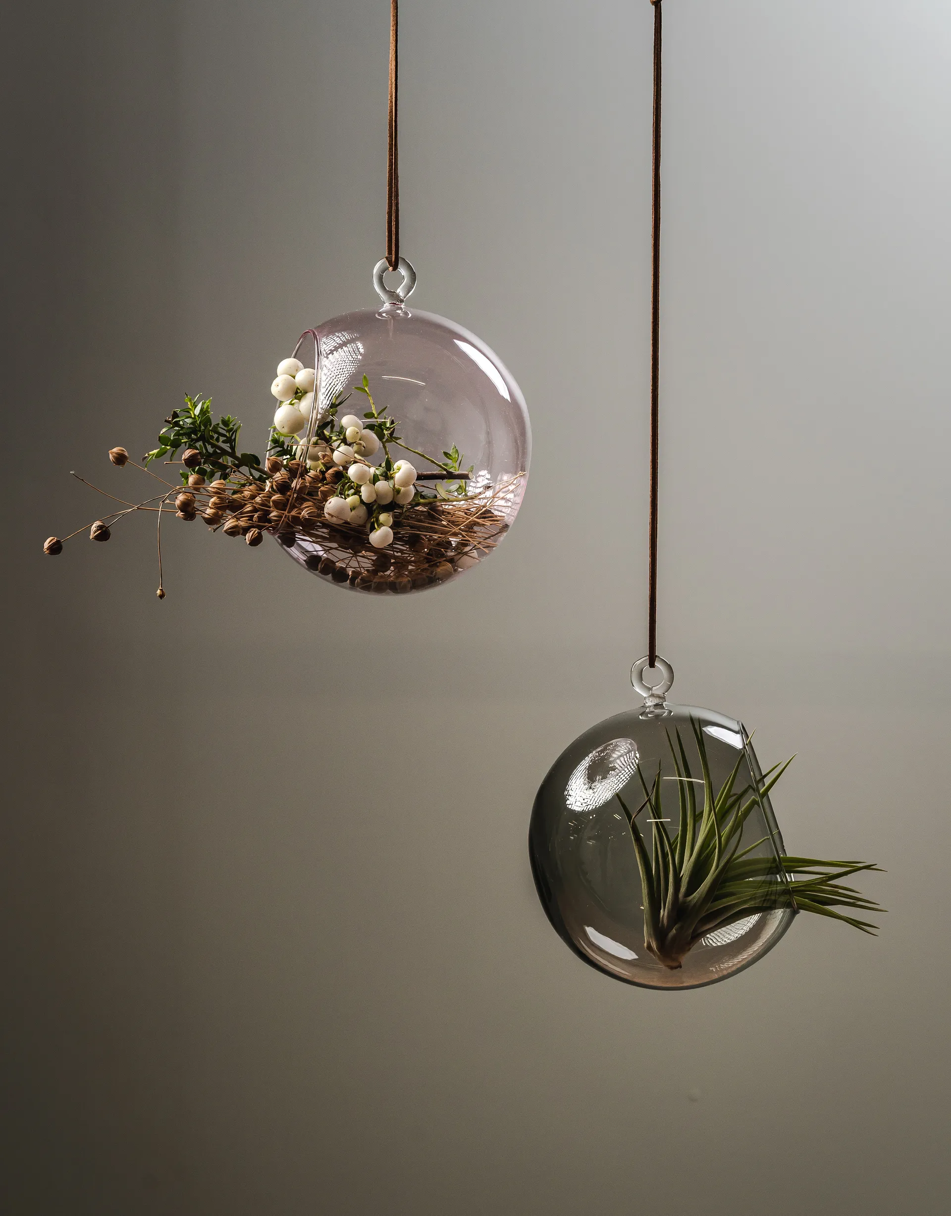 Muurla διακοσμητική μπάλα Ø12 cm, γκρι Muurla