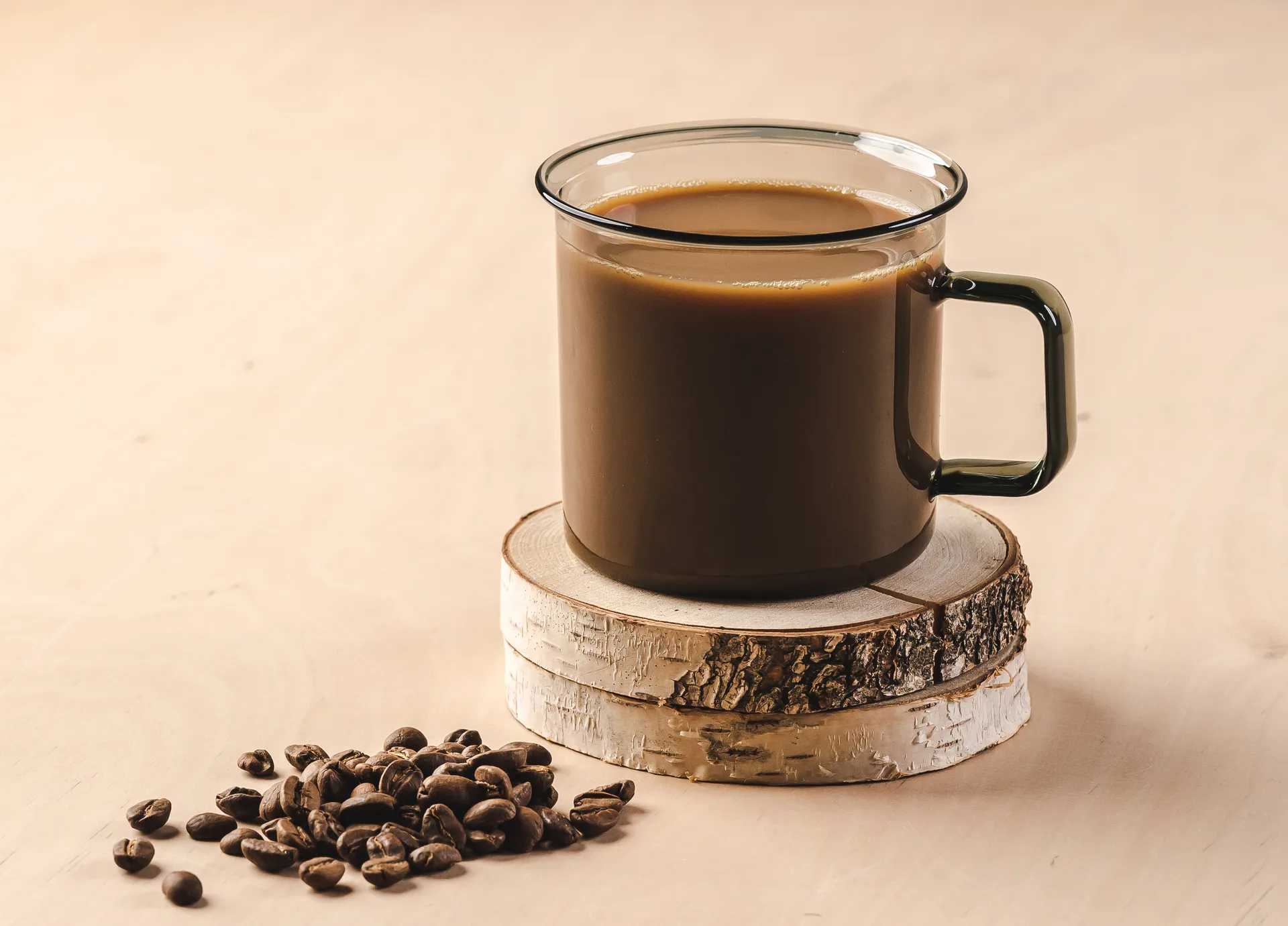 Muurla γυάλινη κούπα 35 cl, γκρι Muurla