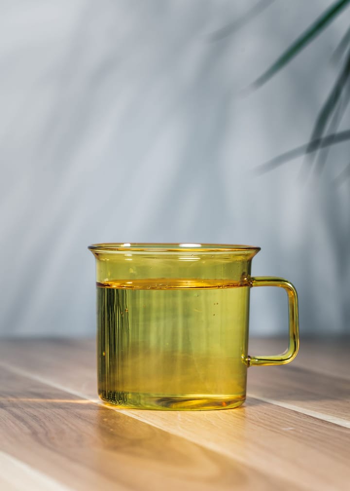 Muurla γυάλινη κούπα 35 cl, Κίτρινο Muurla