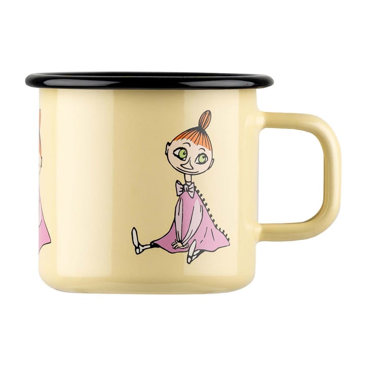 Mymble Retro εμαγιέ κούπα 37 cl, Κίτρινο Muurla