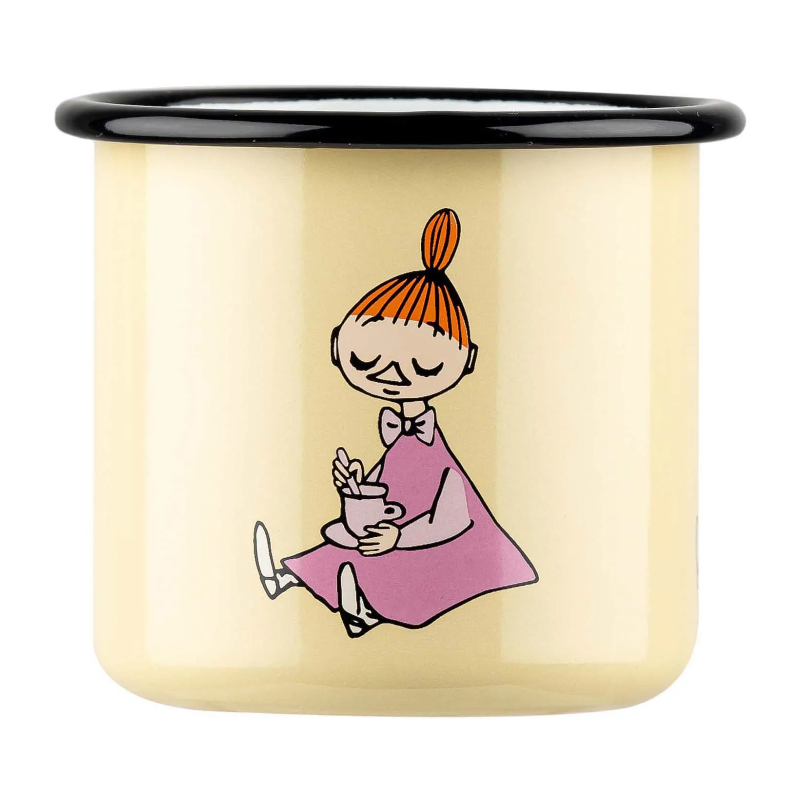 Mymble Retro εμαγιέ κούπα 37 cl, Κίτρινο Muurla