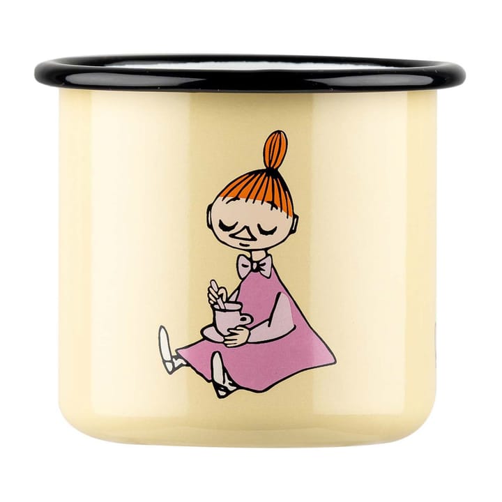 Mymble Retro εμαγιέ κούπα 37 cl, Κίτρινο Muurla