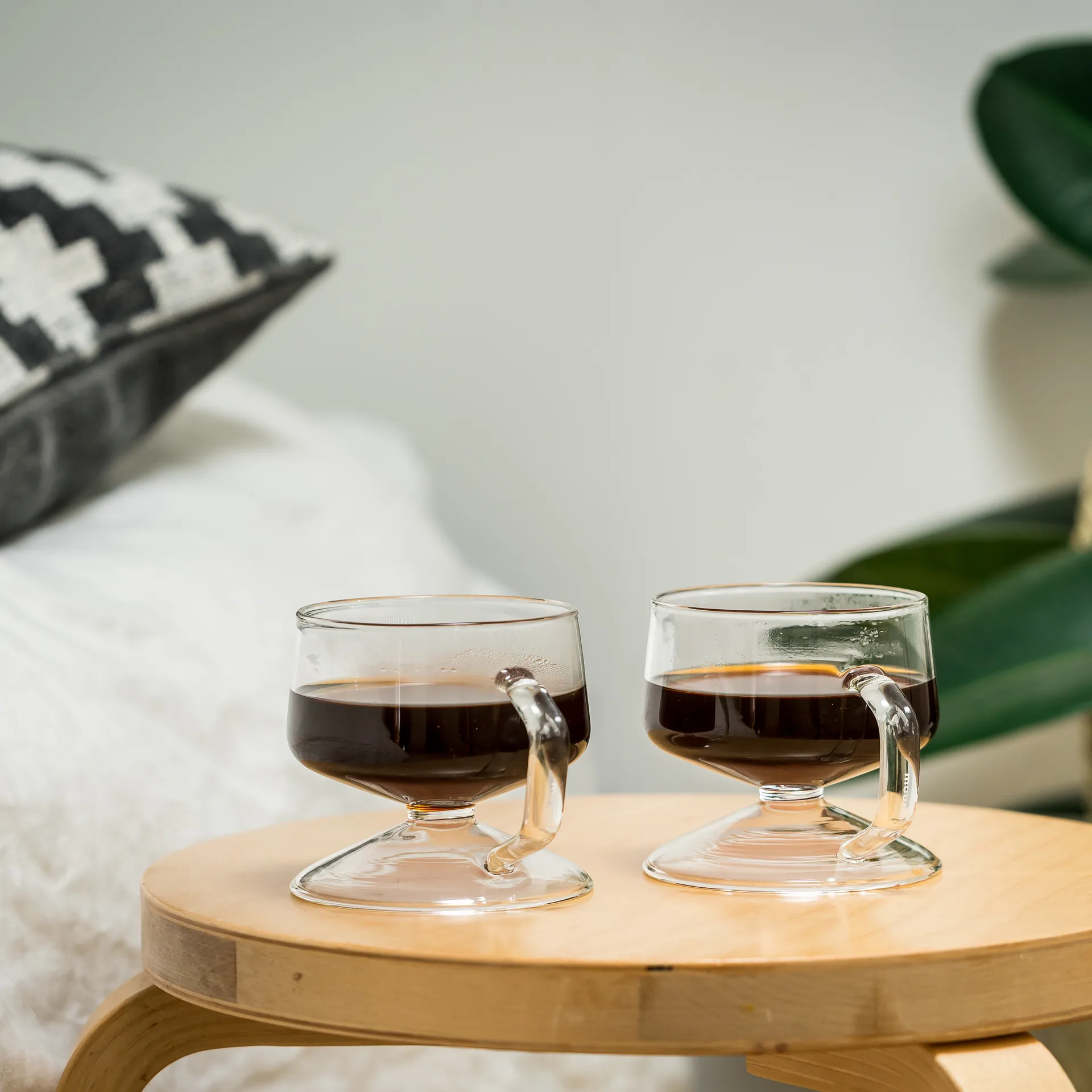 Olo ποτήρι για ζεστά ροφήματα 30 cl Συσκευασία 2 τεμαχίων, διαφανές Muurla