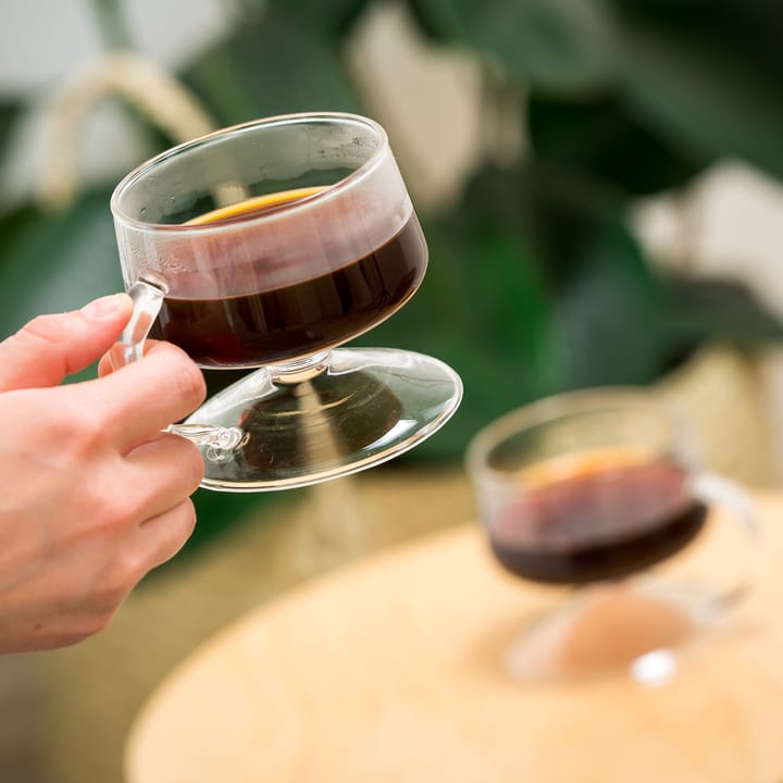 Olo ποτήρι για ζεστά ροφήματα 30 cl Συσκευασία 2 τεμαχίων, διαφανές Muurla
