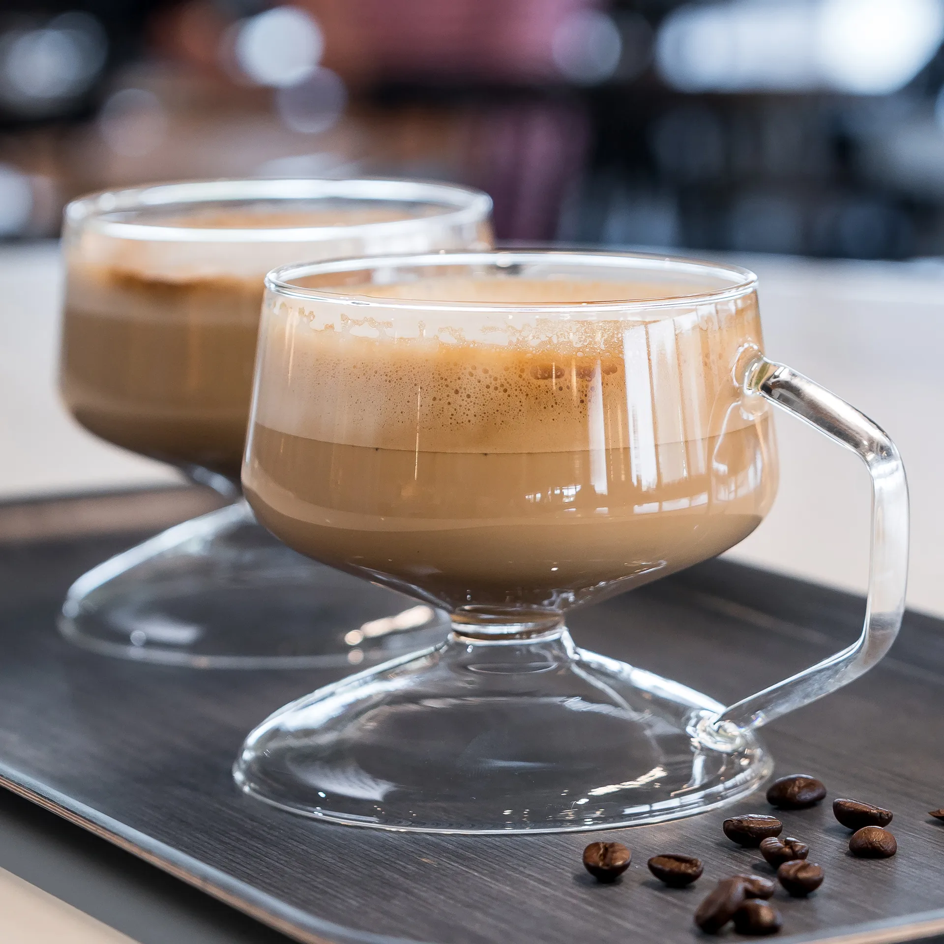 Olo ποτήρι για ζεστά ροφήματα 30 cl Συσκευασία 2 τεμαχίων, διαφανές Muurla