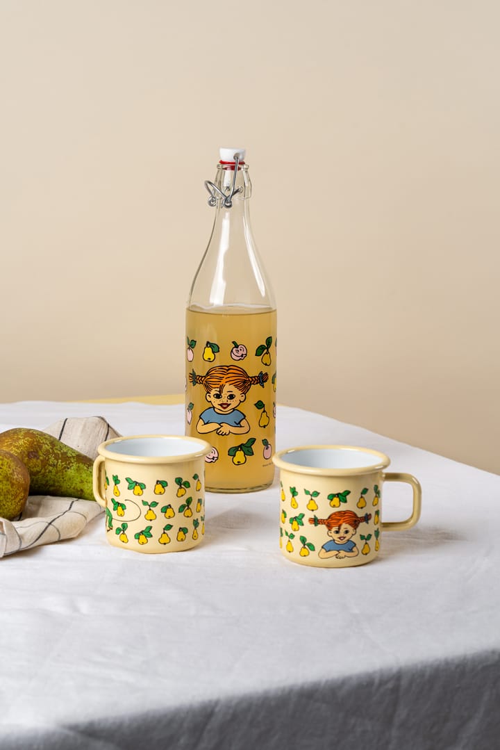 Pippi γυάλινο μπουκάλι 1 L, Fruits Muurla