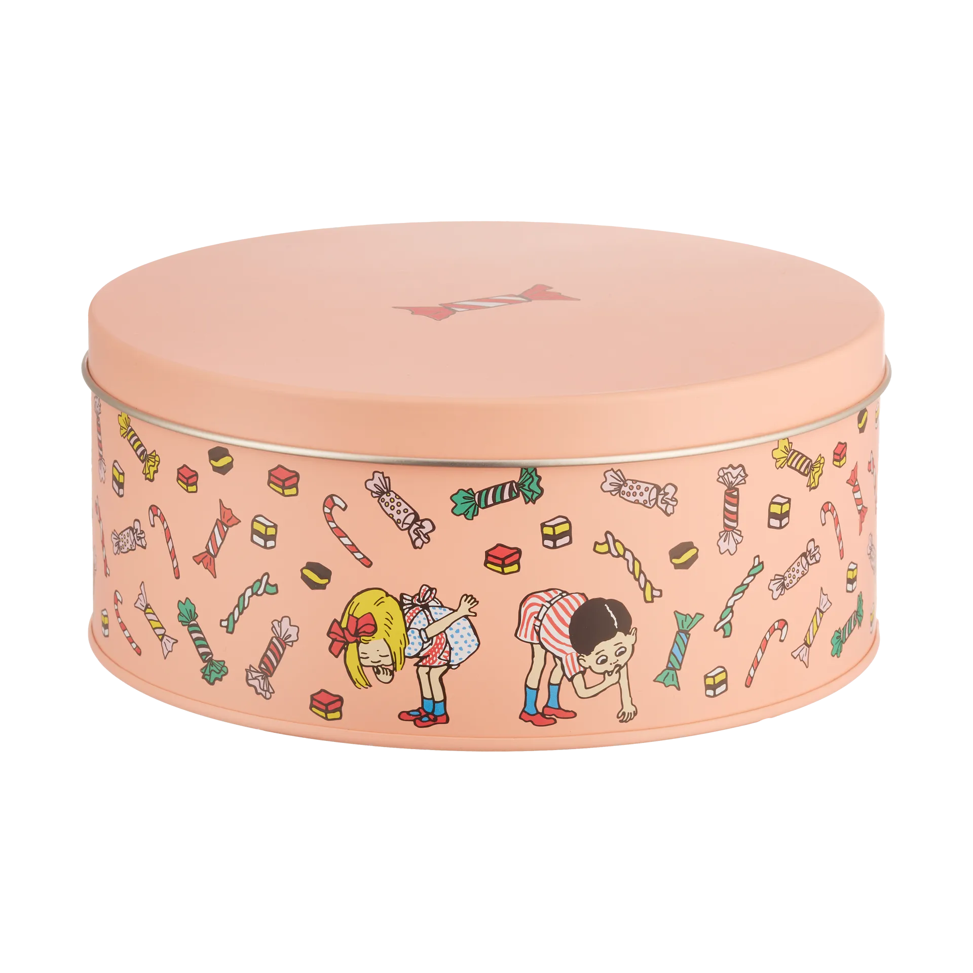 Pippi δοχείο αποθήκευσης με καπάκι Ø15 cm, Candy Muurla