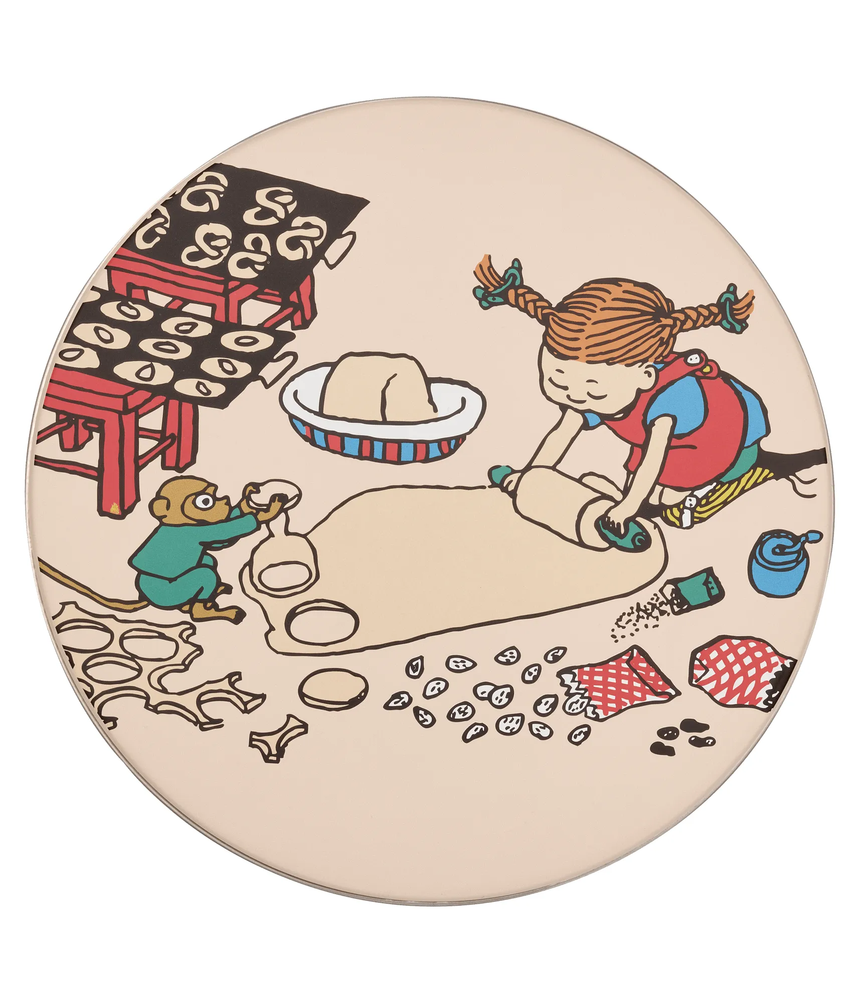 Pippi μεταλλικό κουτί Ø18 cm, Baking Muurla