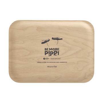 Δίσκος Pippi 20x27 εκ. - Be More Pippi - Muurla
