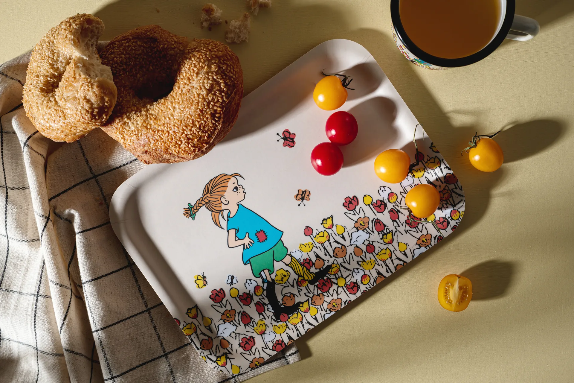 Δίσκος Pippi 20x27 εκ., Be More Pippi Muurla