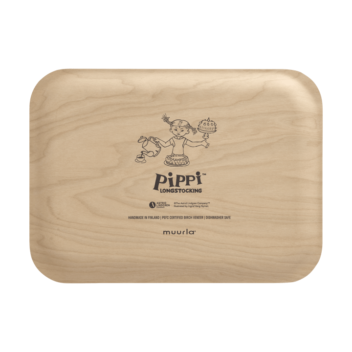 Δίσκος Pippi 20x27 εκ., Γενέθλια Muurla