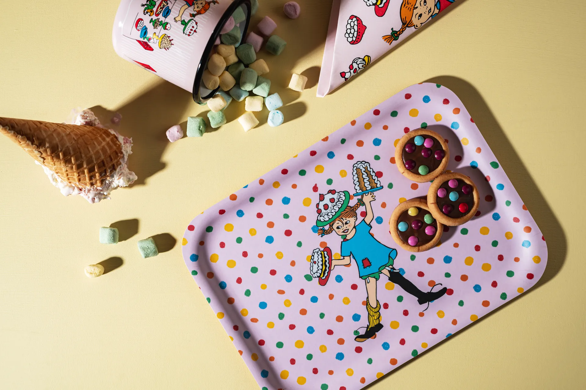 Δίσκος Pippi 20x27 εκ., Γενέθλια Muurla