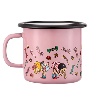 Pippi κούπα από σμάλτο 2,5 dl - Candy - Muurla