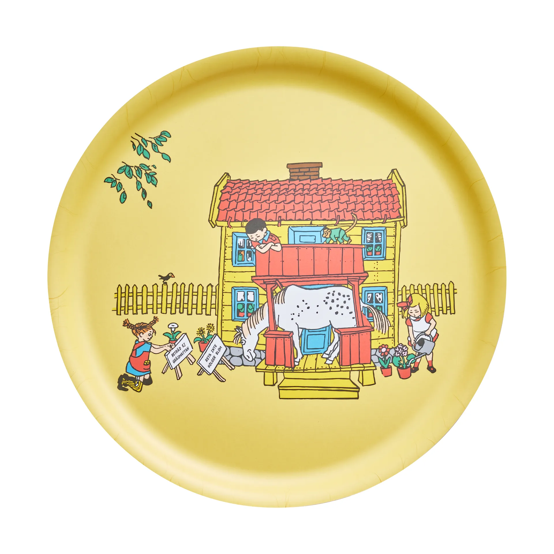 Δίσκος σερβιρίσματος Pippi Ø35 εκ., Villa Villekulla Muurla