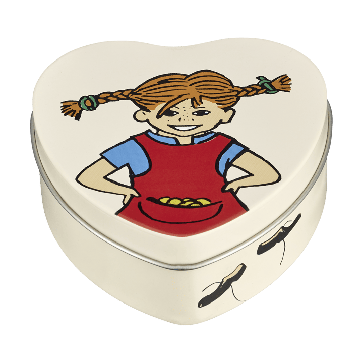 Pippi μεταλλικό κουτί σε σχήμα καρδιάς 4x10 εκ. - Be More Pippi - Muurla
