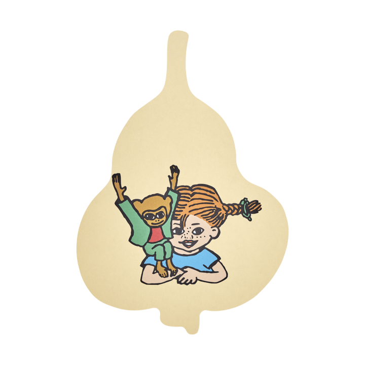 Pippi Chop & Serve ξύλινη επιφάνεια κοπής 21x30 cm - Fruits - Muurla