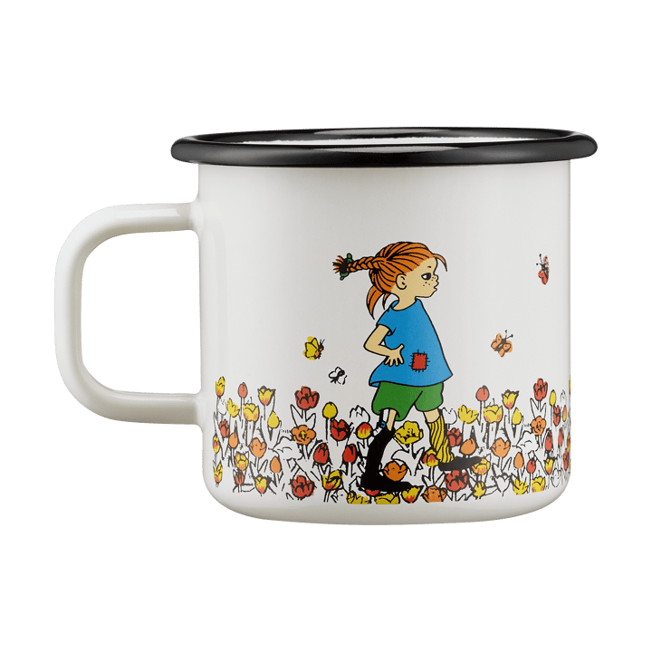 Κούπα από σμάλτο Pippi Longstocking 3.7 dl, Be More Pippi Muurla