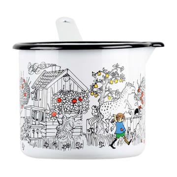 Pippi The Way Home κατσαρολάκι 1,3 l - Λευκό - Muurla