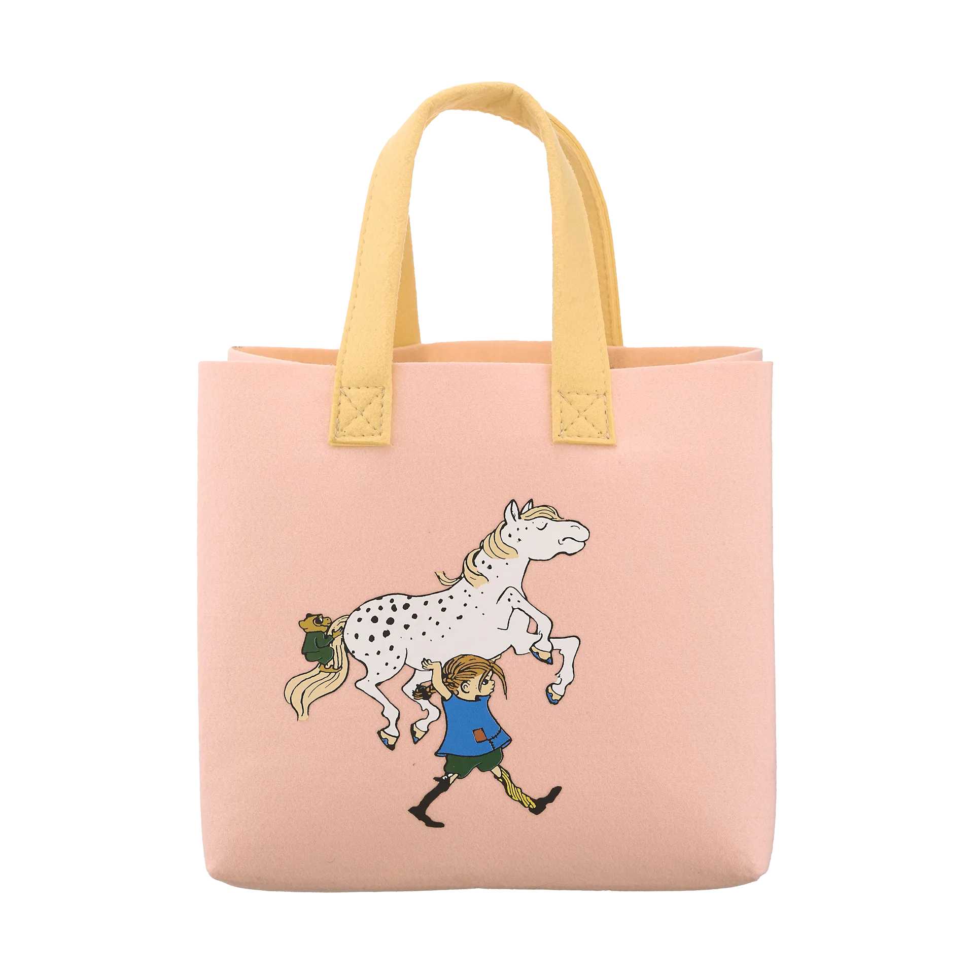 Pippi Tote Bag τσάντα 25x25 cm, Pippi and the Horse Muurla