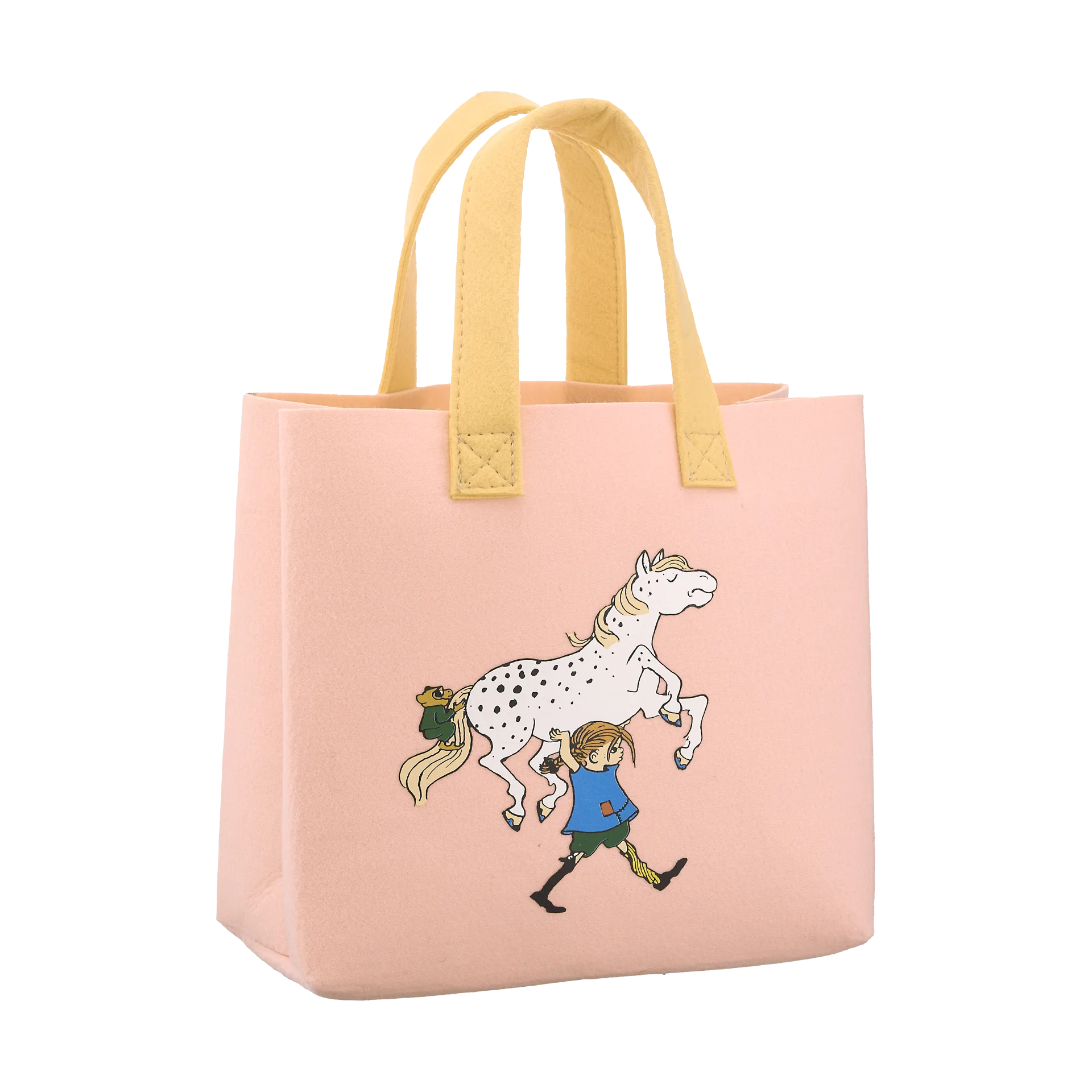 Pippi Tote Bag τσάντα 25x25 cm, Pippi and the Horse Muurla