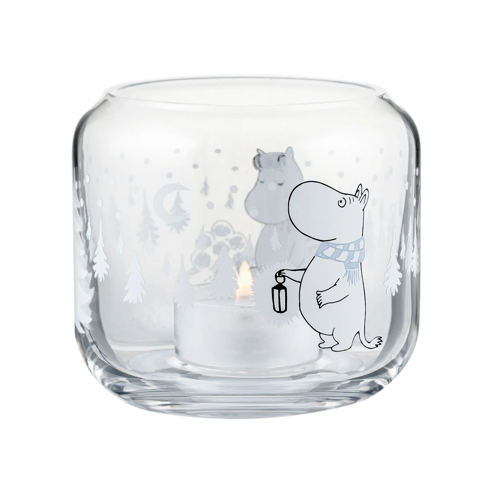 Snowfall φανάρι Ø9 cm, Διαφανές Muurla