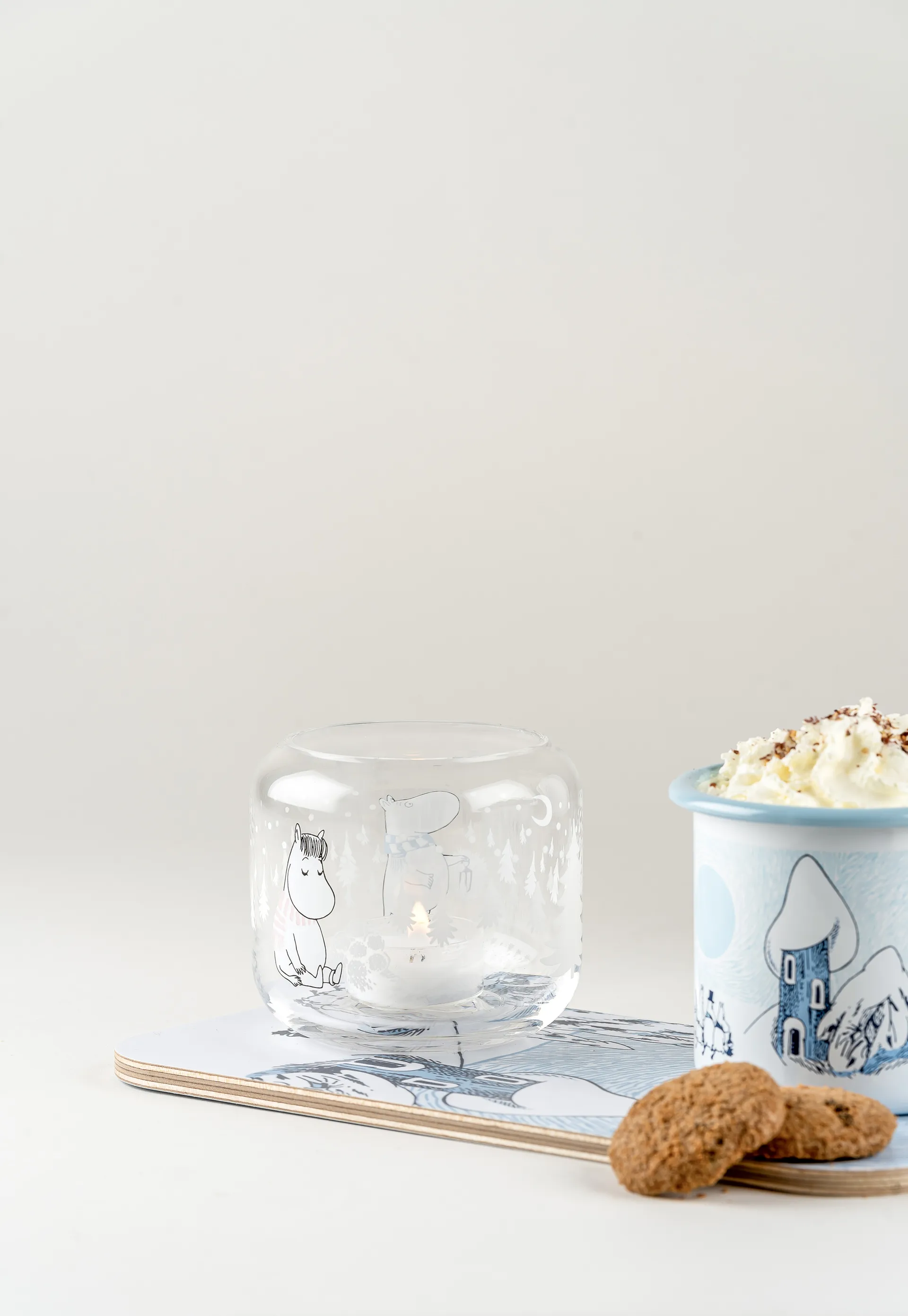 Snowfall φανάρι Ø9 cm, Διαφανές Muurla