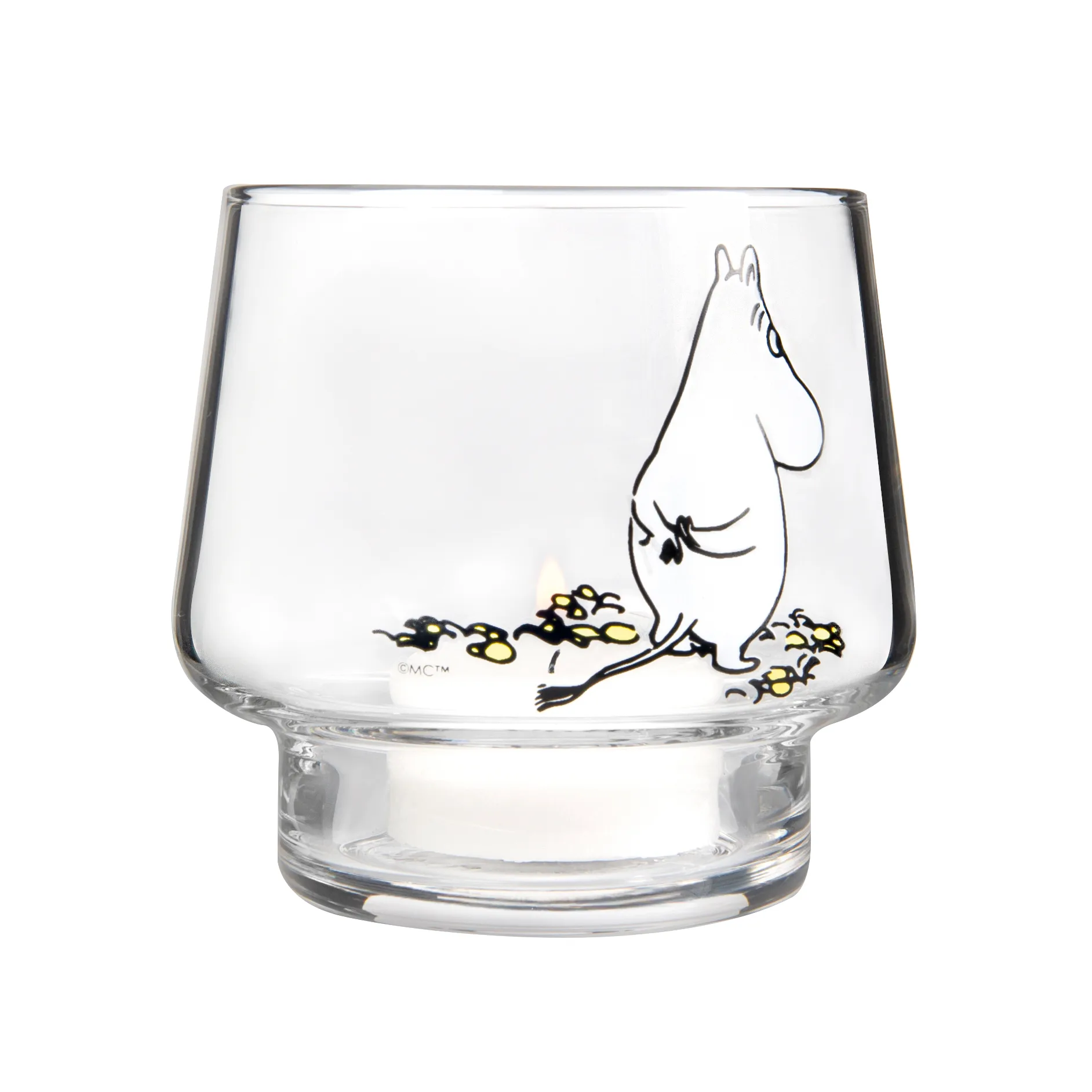 The wait φανάρι, διαφανές-λευκό Muurla