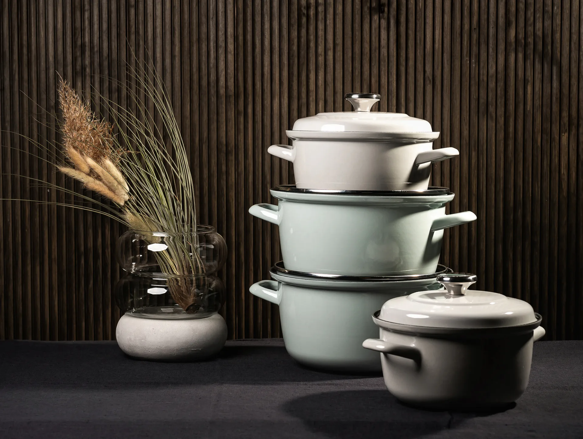 Vappu εμαγιέ κατσαρόλα 5,4 l, Πράσινο Muurla